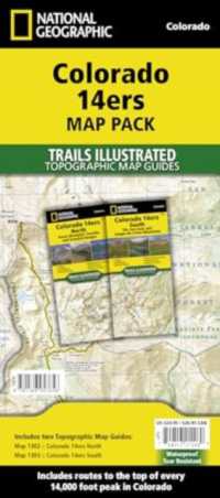 National Geographic Trails Illustrated Colorado 14ers Map Pack (National Geographic: Trails Illustrated) （FOL MAP）