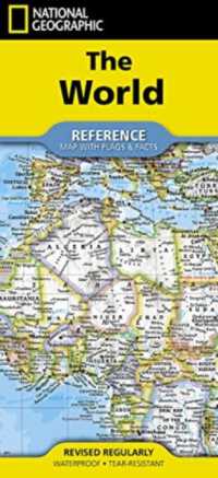 The World Reference Map (folded) : folded with flags and facts （2023rd）