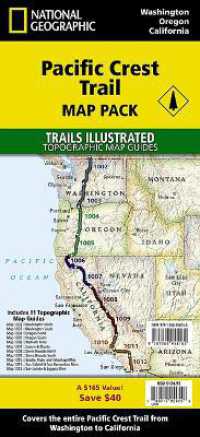 Pacific Crest Trail [Map Pack Bundle] (National Geographic Trails Illustrated Map) （2023rd）