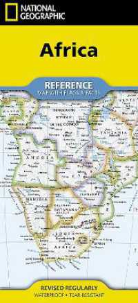 National Geographic Africa Map (Folded with Flags and Facts) (National Geographic Reference Map) （2022nd）