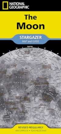 National Geographic Moon Map (Stargazer Folded) (National Geographic Reference Map) （2024th）