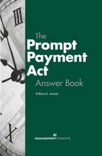 The Prompt Payment Act Answer Book