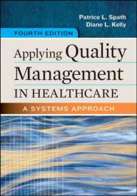Applying Quality Management in Healthcare : A Systems Approach (Aupha/hap Book)