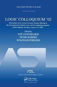 Logic Colloquium '02 : Lecture Notes in Logic 27
