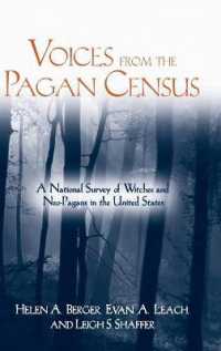 Voices from the Pagan Census : A National Survey of Witches and Neo-Pagans in the United States (Studies in Comparative Religion)