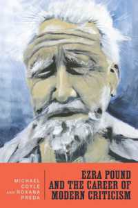 Ezra Pound and the Career of Modern Criticism : Professional Attention (Literary Criticism in Perspective)