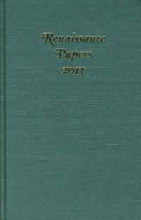 Renaissance Papers 2013 (Renaissance Papers)