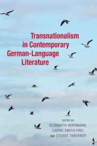 Transnationalism in Contemporary German-Language Literature (Studies in German Literature Linguistics and Culture)