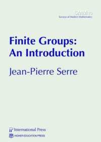 Finite Groups : An Introduction (Surveys of Modern Mathematics)