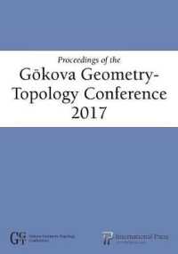 Proceedings of the Gökova Geometry-Topology Conference 2017 (Gökova Geometry-topology Conferences)
