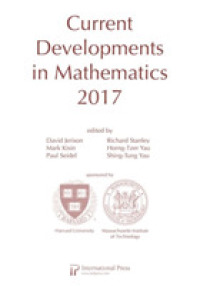Current Developments in Mathematics, 2017 (Current Developments in Mathematics)