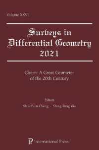 Chern : A Great Geometer of the 20th Century (Surveys in Differential Geometry)