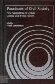 Paradoxes of Civil Society : New Perspectives on Modern German and British History