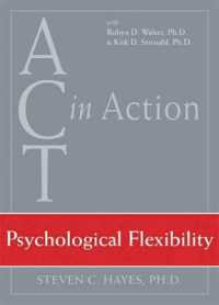 Psychological Flexibility (Act in Action) （1 DVD）