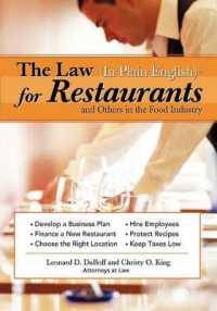 The Law in Plain English for Restaurants and Others in the Food Industry (Law (in Plain English))