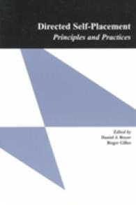 Directed Self-Placement : Principles and Practices (Research in the Teaching of Rhetoric and Composition)