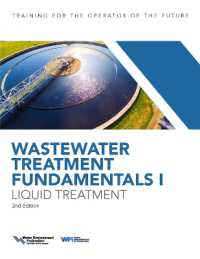 Wastewater Treatment Fundamentals I, Liquid Treatment (Wastewater Treatment Fundamentals) （2ND）