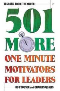 Lessons from the Cloth 2 : 501 More One Minute Motivators for Leaders (Lessons from the Cloth)