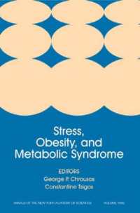 Stress, Obesity, and Metabolic Syndrome (Annals of the New York Academy of Sciences)