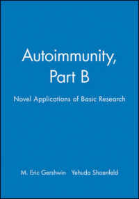 Autoimmunity : Novel Applications of Basic Research (Annals of the New York Academy of Sciences) 〈111〉