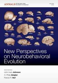 New Perspectives on Neurobehavioral Evolution (Annals of the New York Academy of Sciences)