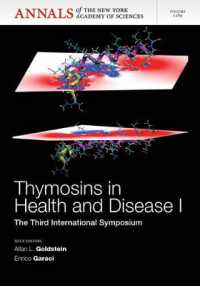 Thymosins in Health and Disease I : The Third International Symposium (Annals of the New York Academy of Sciences)