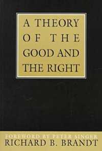 A Theory of the Good and the Right
