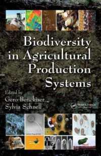 Biodiversity in Agricultural Production Systems (Books in Soils, Plants, and the Environment)