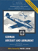 German Aircraft and Armament : Informational Intelligence, Summary No. 44-32, October 1944 （Reprint）