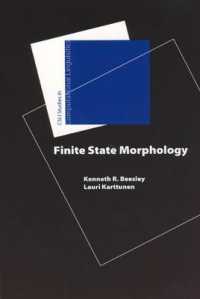Finite-State Morphology (Studies in Computational Linguistics)