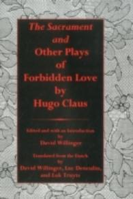 Sacrament and Other Plays of Forbidden Love