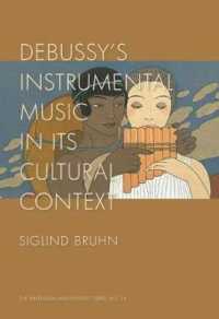 Debussy's Instrumental Music in Its Cultural Context -- Hardback