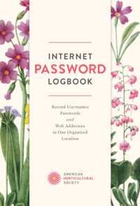 AHS Internet Password Logbook (American Horticultural Society)