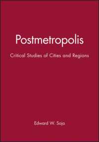 Postmetropolis : Critical Studies of Cities and Regions