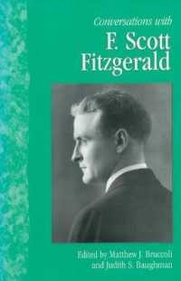 フィッツジェラルドのインタビュー記事集成<br>Conversations with F. Scott Fitzgerald