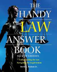 米国法ハンディ・アンサーブック（第２版）<br>The Handy Law Answer Book （2ND）