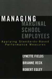 Managing Marginal School Employees : Applying Standards-Based Performance Measures