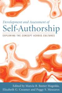 Development and Assessment of Self-Authorship : Exploring the Concept Across Cultures