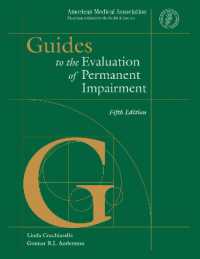 Guides to the Evaluation of Permanent Impairment （5TH）