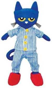 Pete the Cat Bedtime Blues Doll, 14.5 Inch （DOL PLSH T）