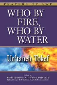 Who by Fire, Who by Water Hb : Un'Taneh Tokef