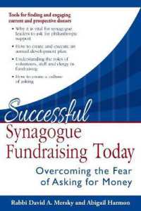 Successful Synagogue Fundraising Today : Overcoming the Fear of Asking for Money