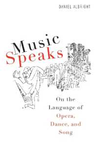 Music Speaks : On the Language of Opera, Dance, and Song (Eastman Studies in Music)