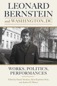 Leonard Bernstein and Washington, DC : Works, Politics, Performances (Eastman Studies in Music)