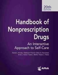Handbook of Nonprescription Drugs : An Interactive Approach to Self-Care （20TH）