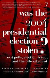 Was the 2004 Presidential Election Stolen? : Exit Polls, Election Fraud, and the Official Count