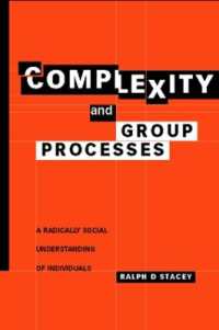 複雑性と集団過程<br>Complexity and Group Processes : A Radically Social Understanding of Individuals