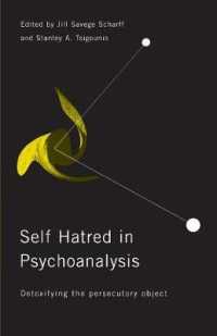 Self-Hatred in Psychoanalysis : Detoxifying the Persecutory Object