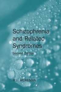 統合失調症および関連症候群（第２版）<br>Schizophrenia and Related Syndromes （2ND）