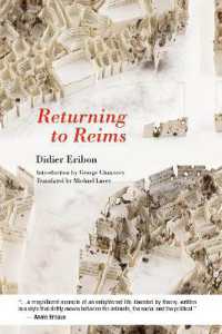 Ｄ．エリボン著／ランスへの帰郷（英訳）<br>Returning to Reims (Semiotext(e) / Foreign Agents)